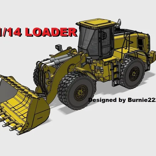 CAT 980 — presentation image by Burnie222RC on Cults3D